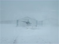 Low visibility, Blowing Snow Training. Winter 2010